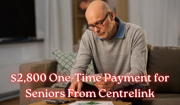 $2,800 One Time Payment for Seniors 