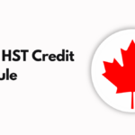 GST & HST Credit Schedule October 2024